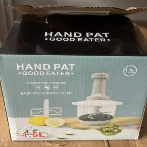 Manual Hand-Press Food Chopper