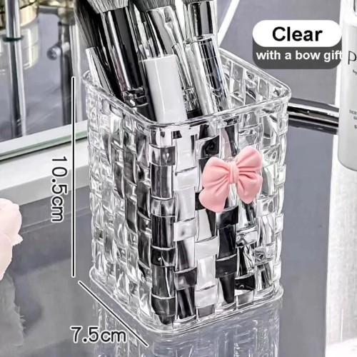 Acrylic Makeup Brushes Storage / Desk Organizer