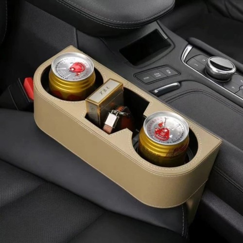 Car Cup Holder with Phone Holder & Double Side Holders