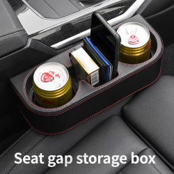 Car Cup Holder with Phone Holder & Double Side Holders