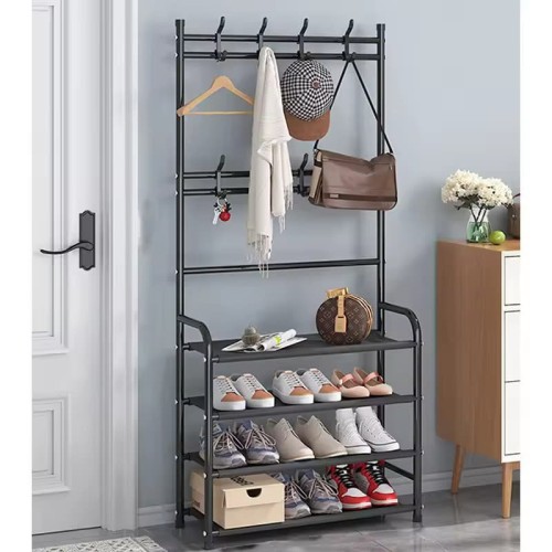 Multi-Functional Shoe and Hat Rack