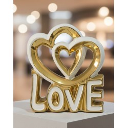 Heart Shaped Modern Minimalist Decor – 20cm Elegant Luxury Home Accent