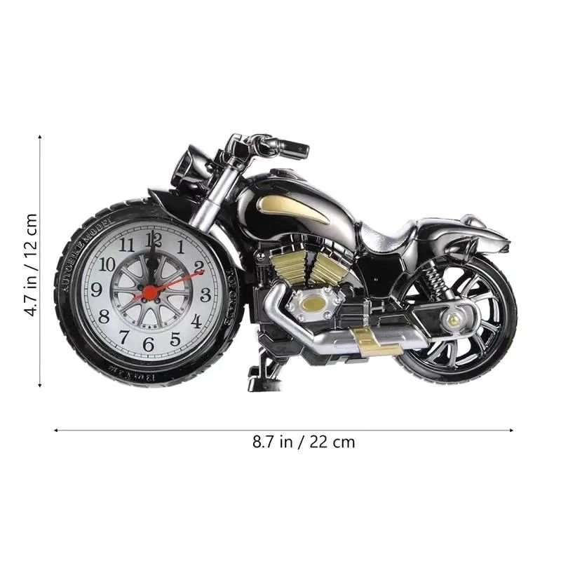 AutoBike Alarm Clock – Creative Motorcycle-Inspired Bedside Clock for Students and Home Décor