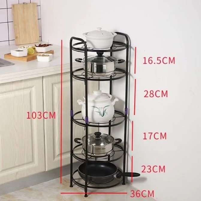The 5-tier Multifunctional Pot Rack