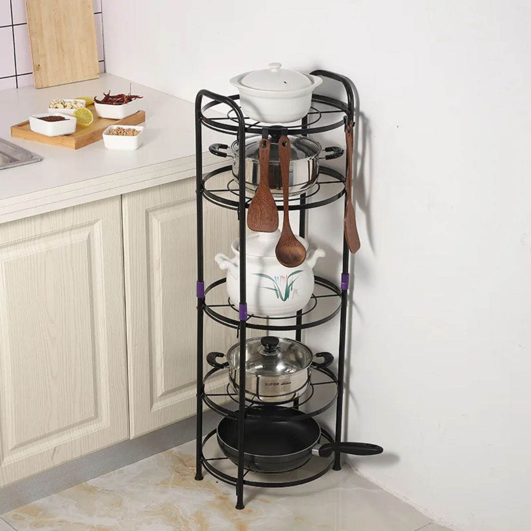 The 5-tier Multifunctional Pot Rack