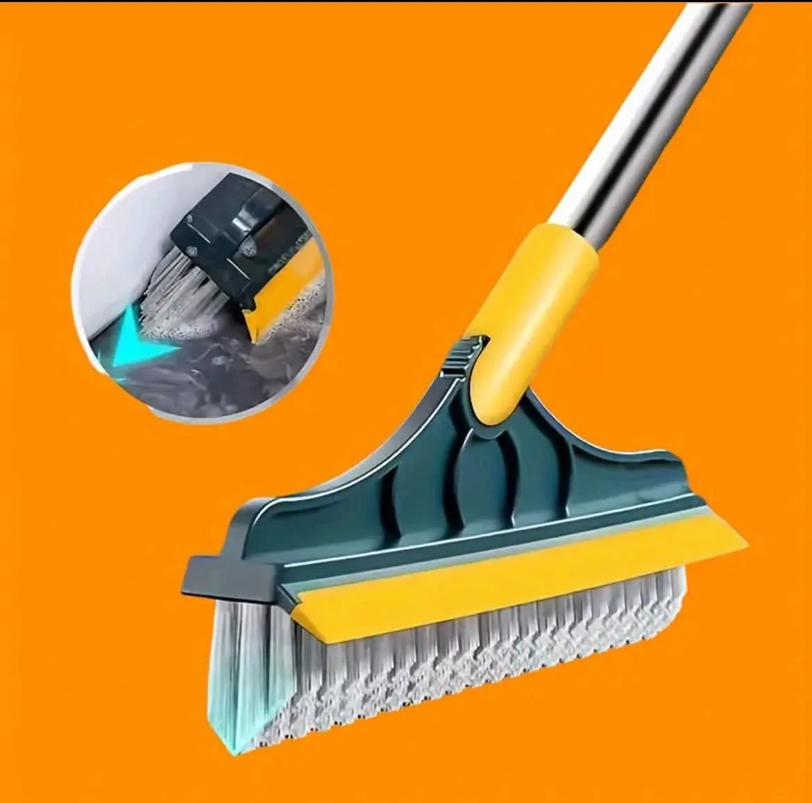 2-in-1 Floor Scrubbing Brush