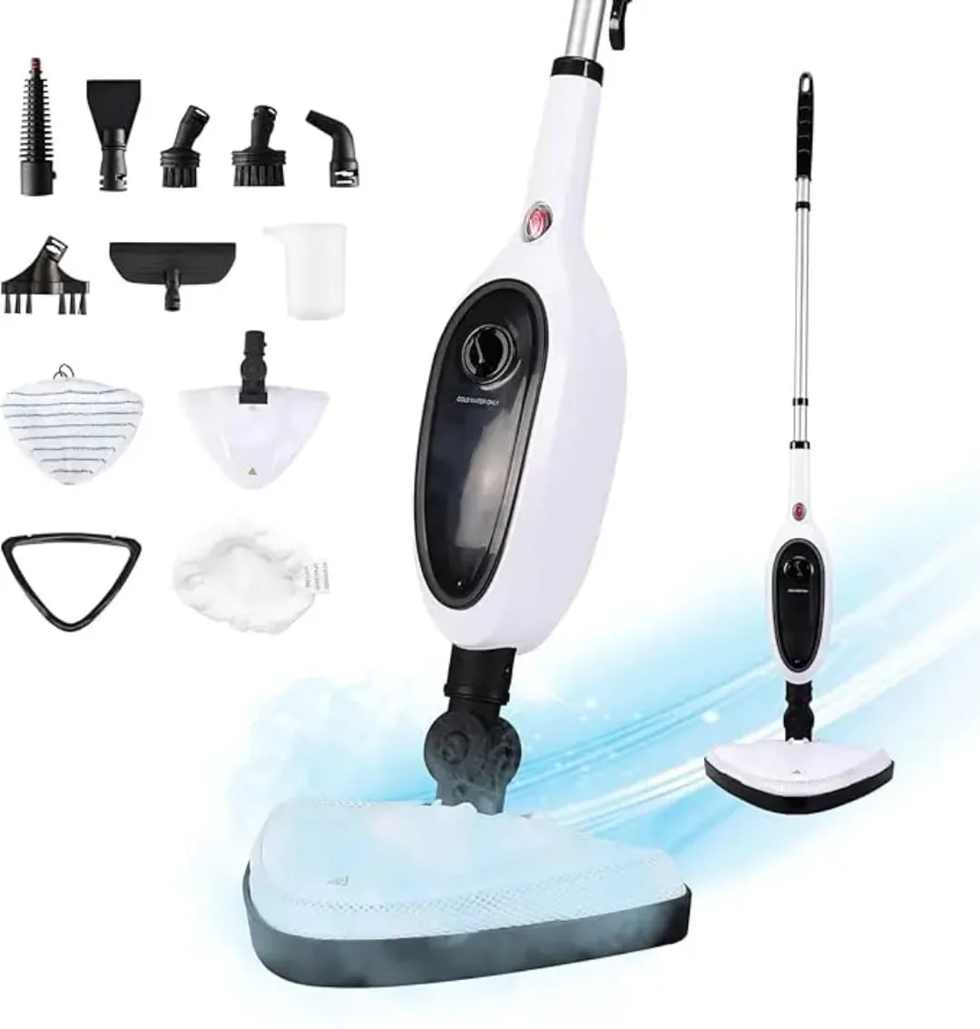 1300W 10 in 1 Steam Cleaner – Hygienic Floor Mop