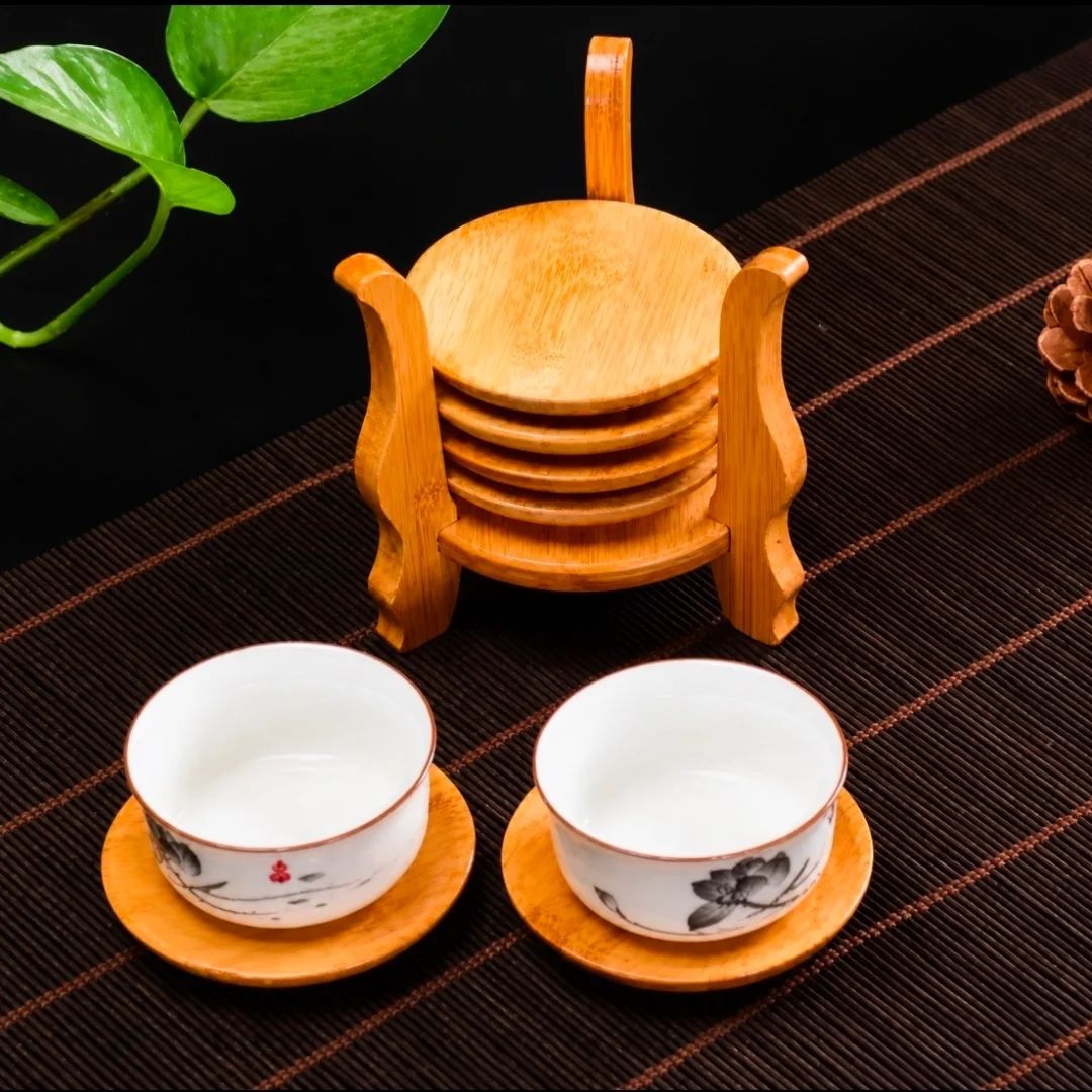 Creative Bamboo Mug Holder
